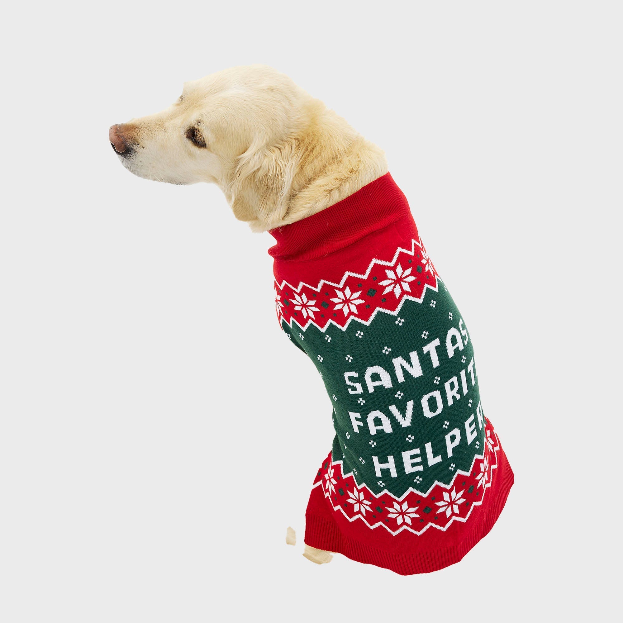 Santas favorite Hunde-Weihnachtspullover
